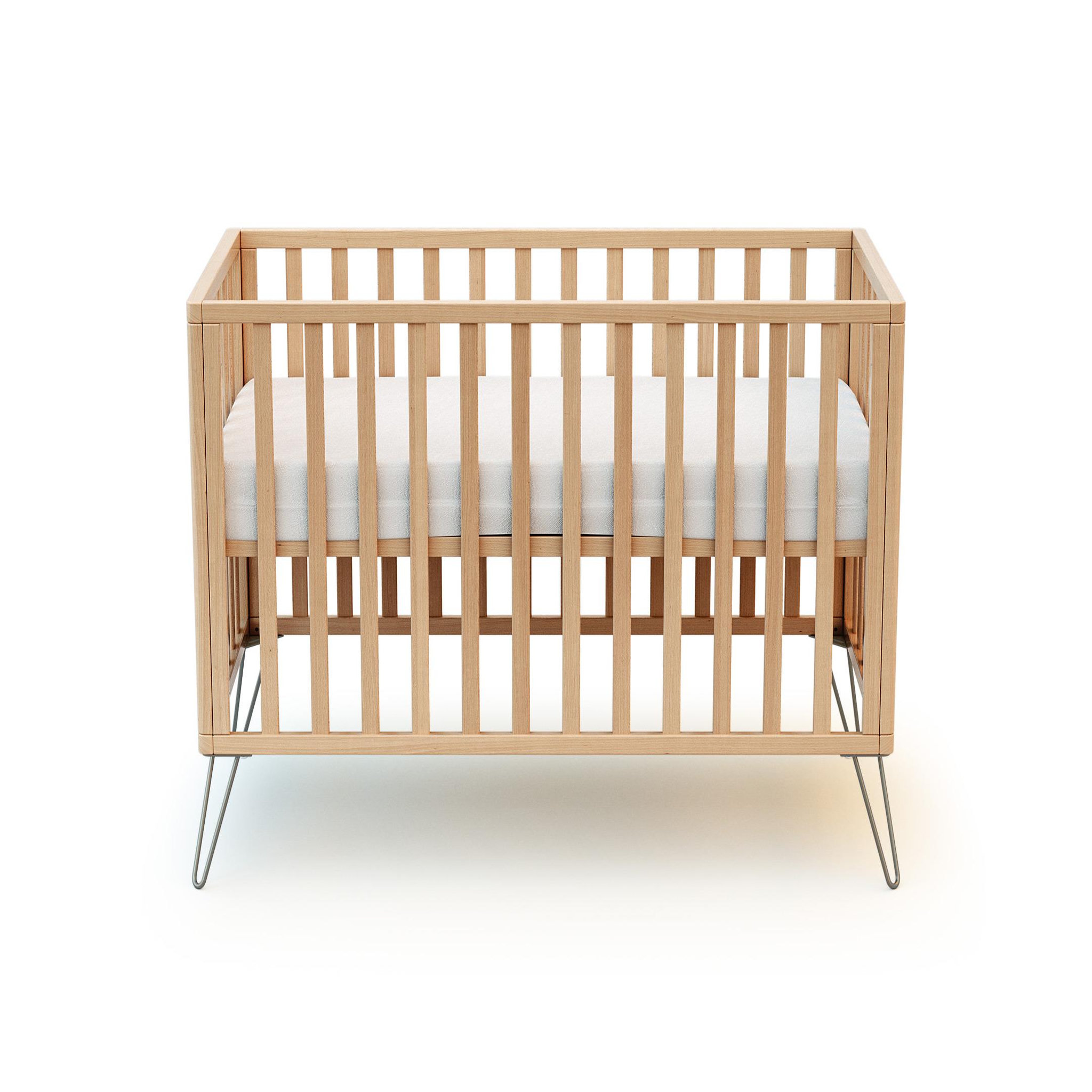Voir la diapositive 5 : JURABABY Lit bébé ONLY en bois