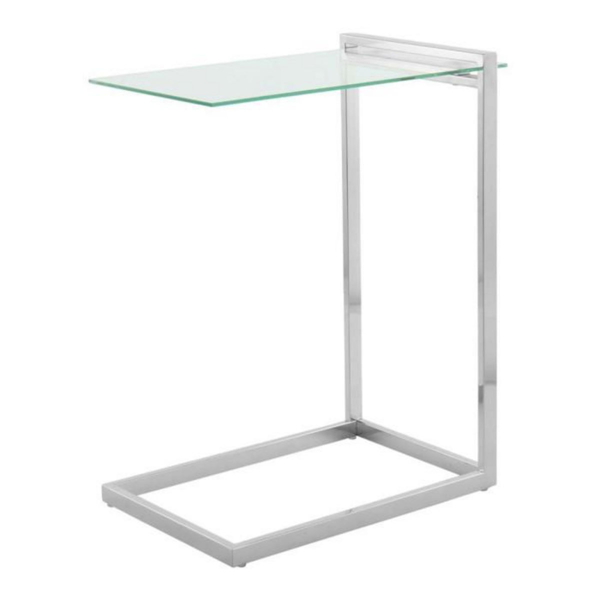 Paris Prix Table d'Appoint Design  Elisa  60cm Argent