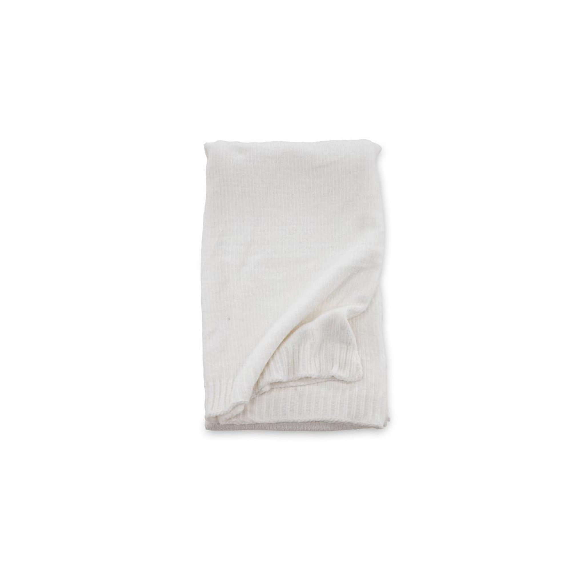 Voir la diapositive 3 : Paris Prix Plaid chenille  ally  130x170cm blanc