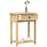 VIDAXL Table console  55x35x73 cm bois de pin massif