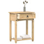 Voir la diapositive 1 : VIDAXL Table console  55x35x73 cm bois de pin massif