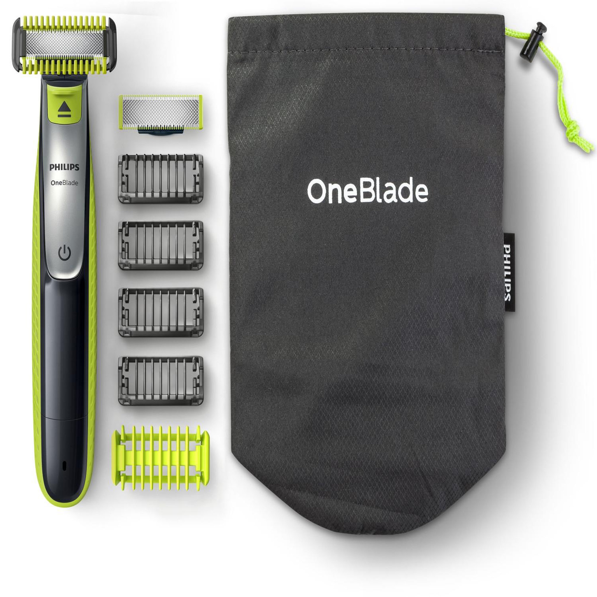 Voir la diapositive 3 : Philips Philips norelco oneblade qp2630/30 tondeuse corps / rasoirs charbon de bois, citron vert