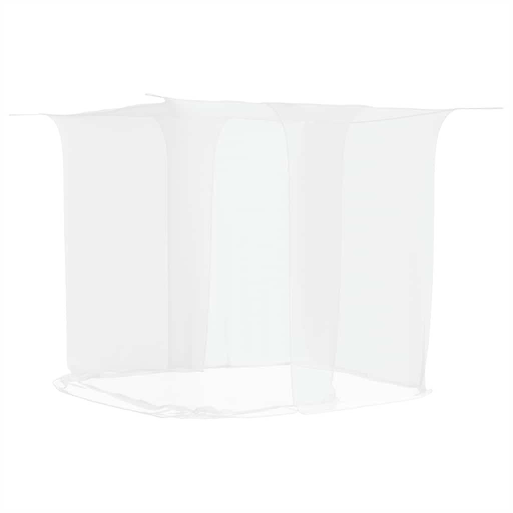 Voir la diapositive 2 : VIDAXL Moustiquaire suspendue 156 maille blanc 220x180x180 cm