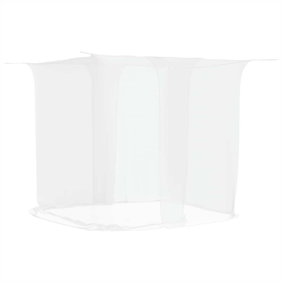 VIDAXL Moustiquaire suspendue 156 maille blanc 220x180x180 cm