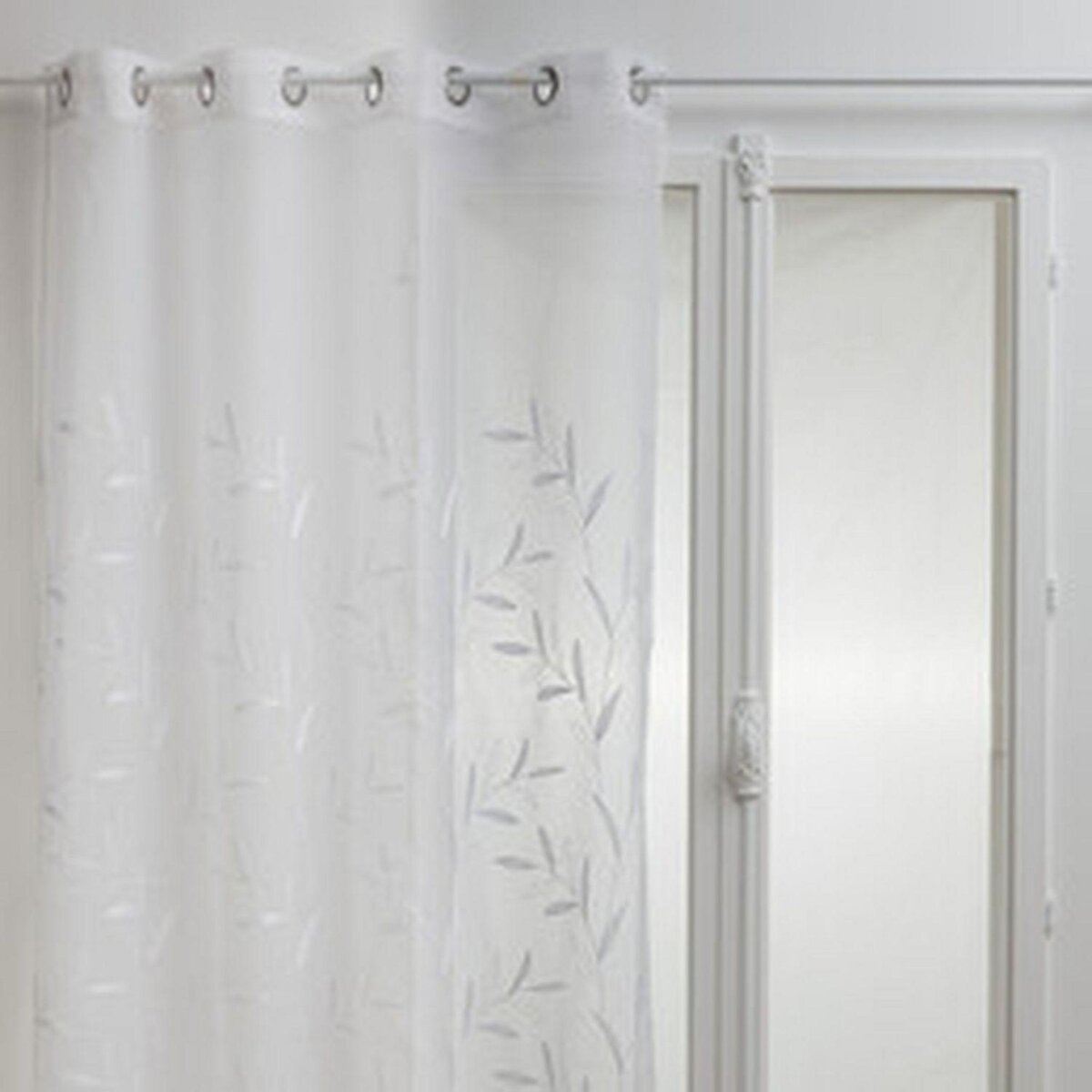 ATMOSPHERA Voilage brodé Izzy 140 x 240 cm