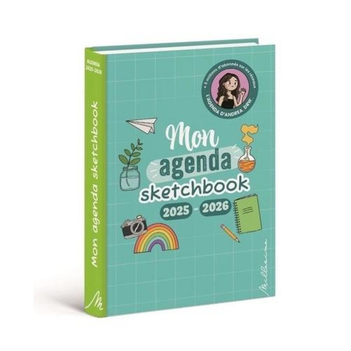 MON AGENDA SKETCHBOOK. EDITION 2025-2026, Andrea_drw_