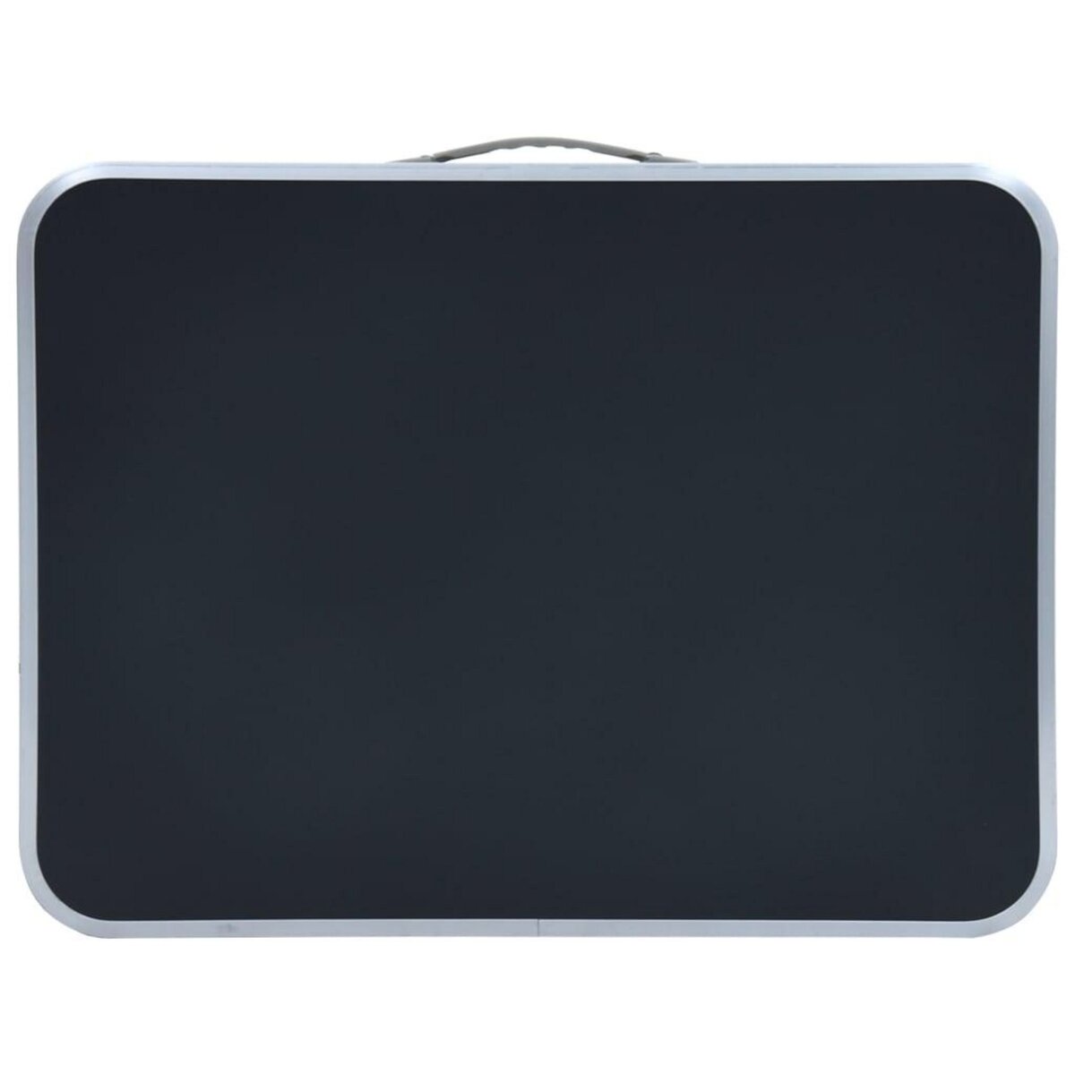 VIDAXL Table pliable de camping Gris Aluminium 60x45 cm