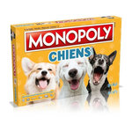 Winning Moves Monopoly Chiens - Jeu de société - WINNING MOVES - Monopoly mettant en vedette les chiens de différentes races.