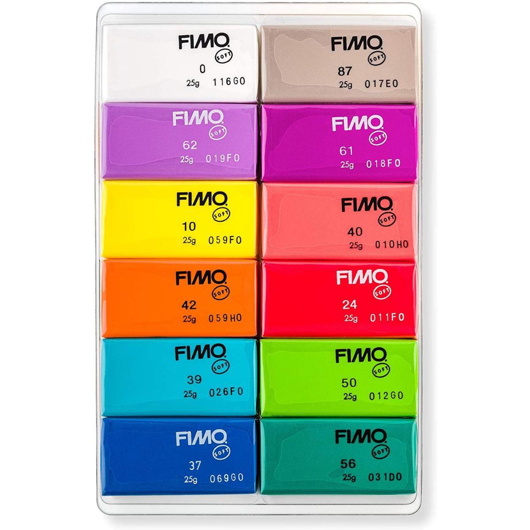 Voir la diapositive 2 : Graine créative Coffret Fimo Soft couleurs brillantes