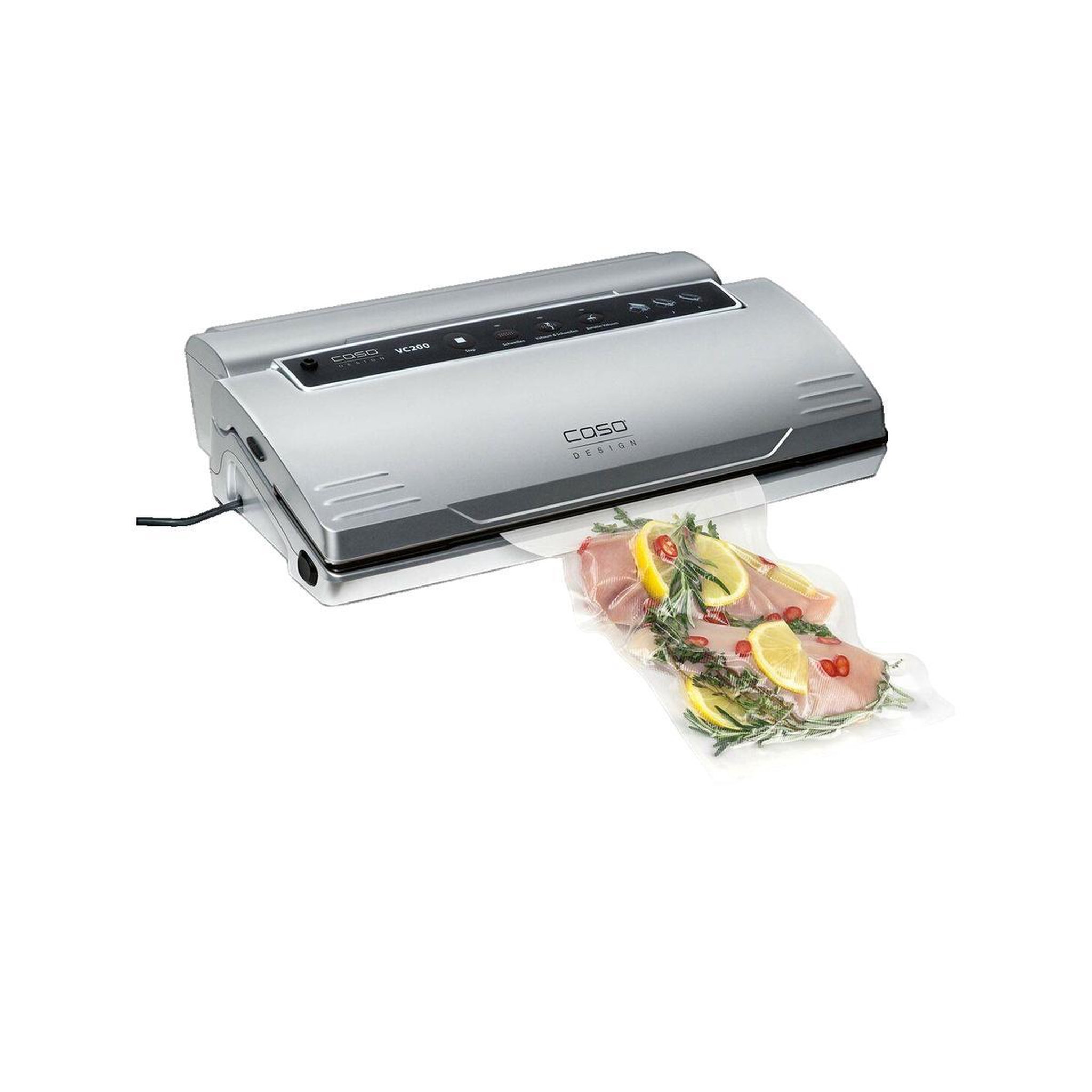 Voir la diapositive 1 : caso Machine à emballer sous vide Caso VC200 Double Scellage 30 cm