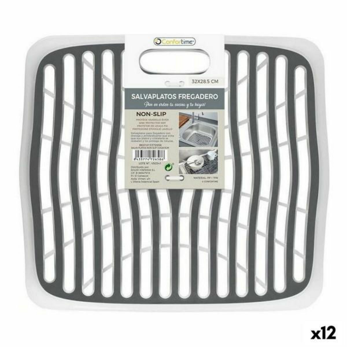 MARKET24 Grille Confortime 32 x 29 x 1 cm (12 Unités) (32 x 28,5 cm)