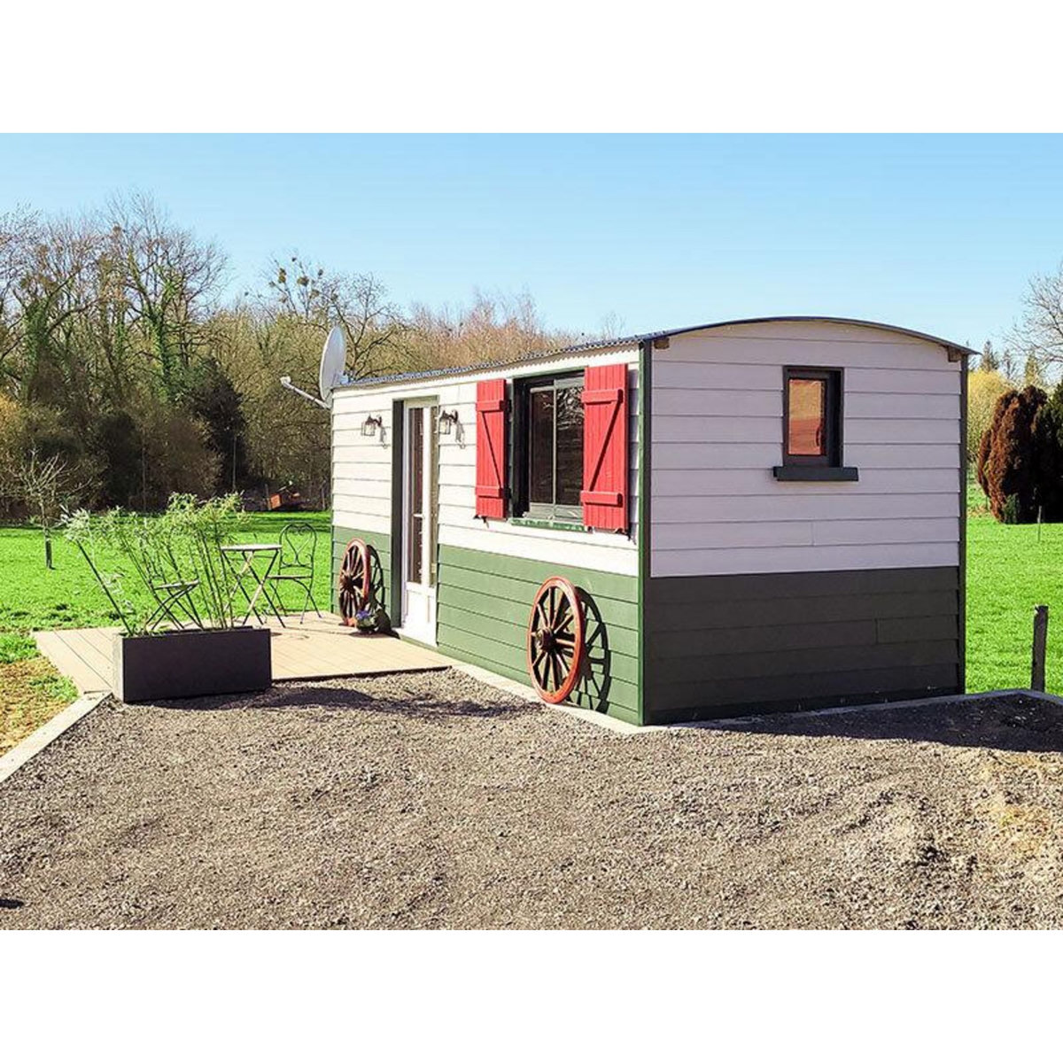 Smartbox Escapade sur la Côte d'Opale : 4 jours en roulotte près du Touquet - Coffret Cadeau Séjour