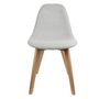 Voir la diapositive 2 : The Home Deco Factory Chaise scandinave en tissus Olga - H. 83 cm