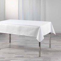 vidaXL Nappes de table 5 pcs Blanc 100x100 cm