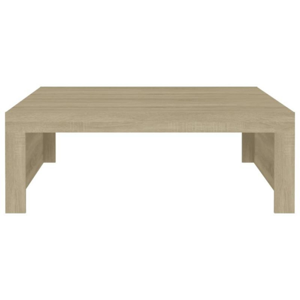 VIDAXL Table basse Chêne sonoma 100x100x35 cm Bois d ingénierie