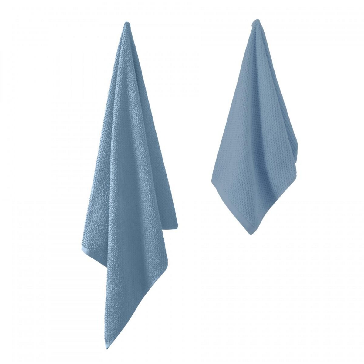 GUY LEVASSEUR Lot serviette de bain 70x140 et serviette de toilette 50x90