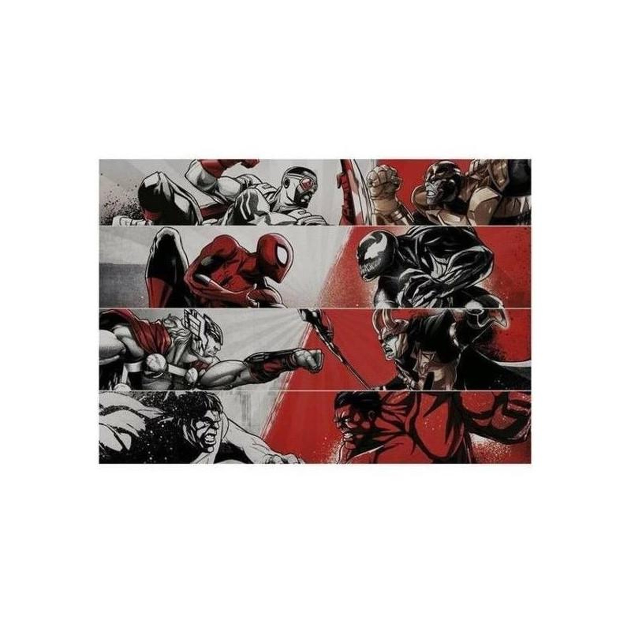Voir la diapositive 3 : EDUCA Puzzle 1000 pièces Marvel VS – Adultes et enfants dès 12 ans – Super-héros Marvel  – Haute qualité – EDUCA