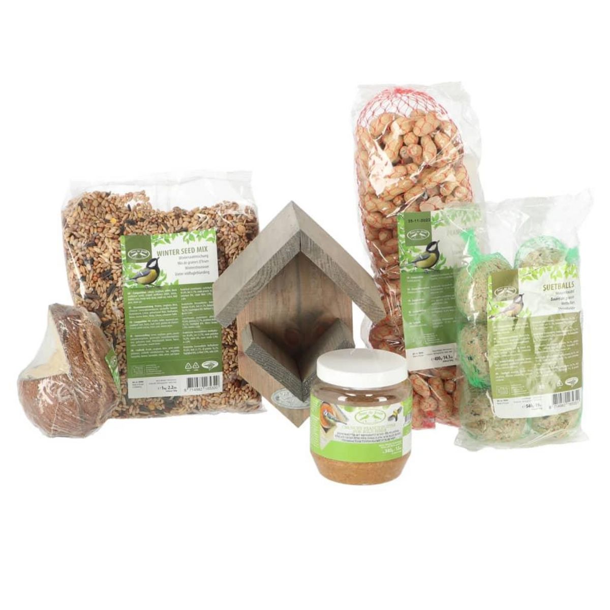 ESSCHERT DESIGN Esschert Design Ensemble complet de mangeoire a oiseaux L