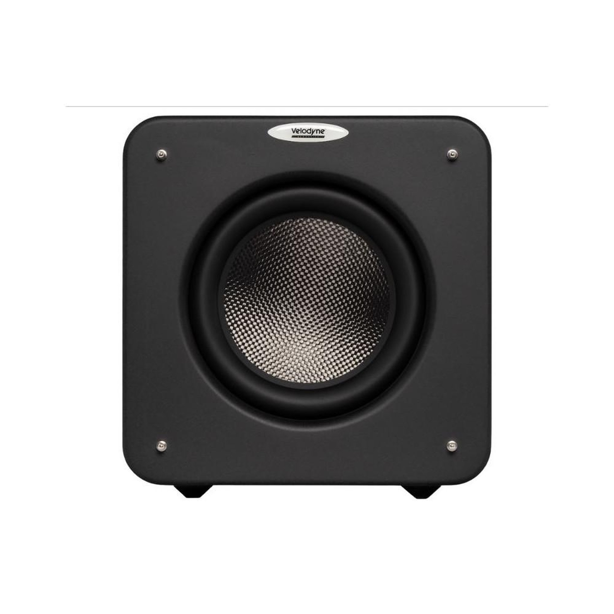 Caisson de basses actif compact 6,5  Velodyne microVee X noir - amplification Class AB et contrôle DDCS