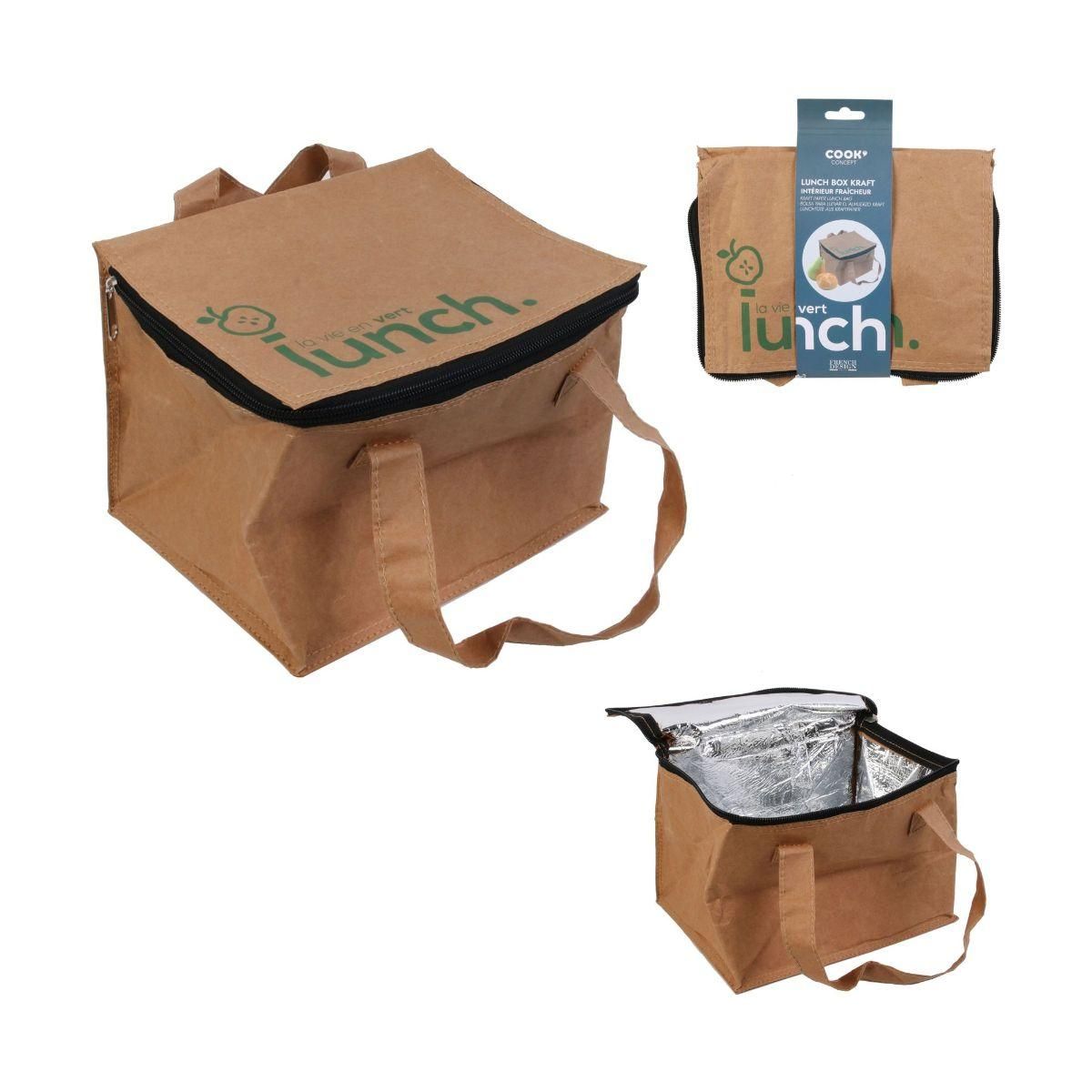 COOK CONCEPT Lunch bag lunch bag kraft m48