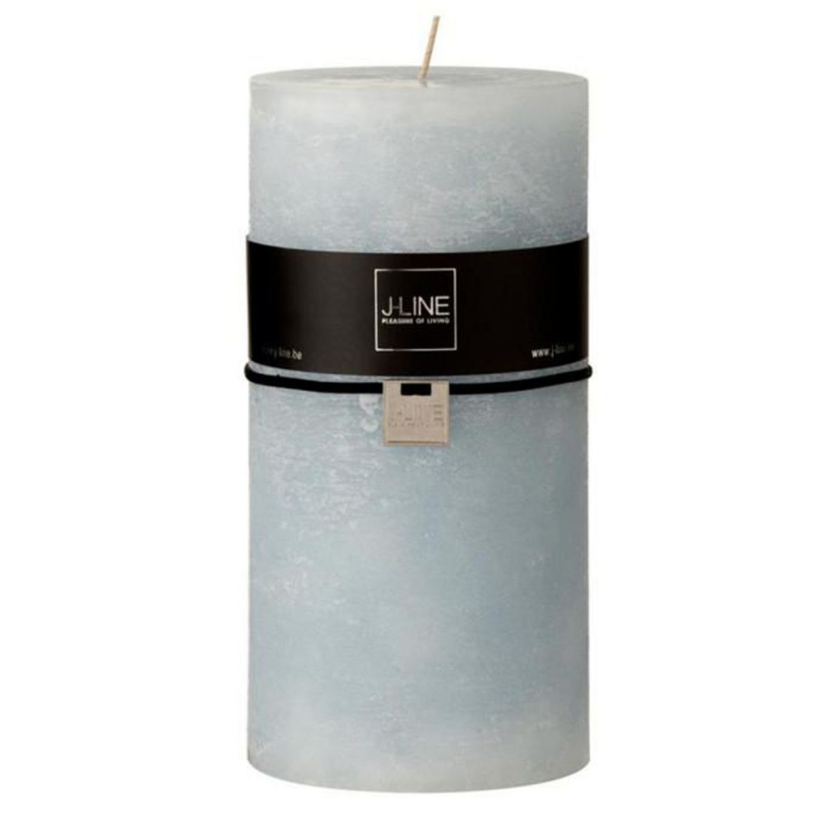 Paris Prix Bougie Cylindrique Déco  Junina  20cm Bleu Clair