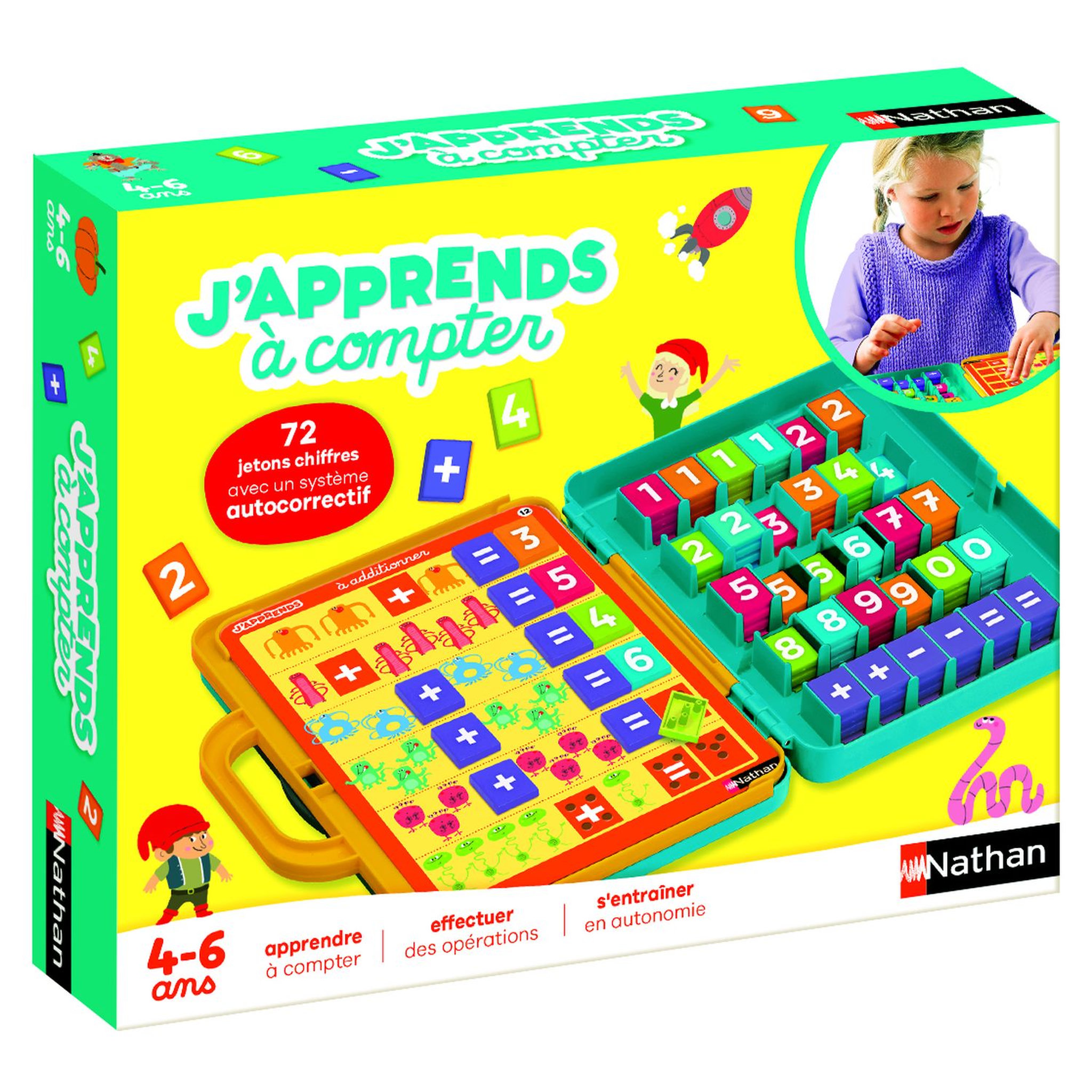 NATHAN J'apprends à compter Jeu éducatif