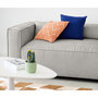 Voir la diapositive 3 : LISA DESIGN Ela - canapé d'angle droit 4 places - en tissu velours relief