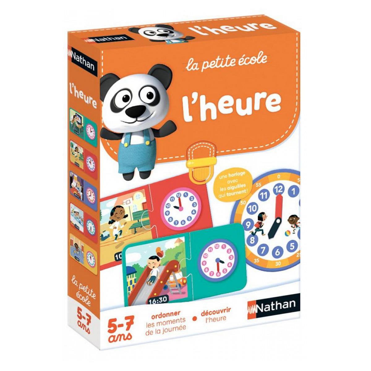 Nathan La petite ecole - l heure