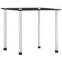 Voir la diapositive 3 : VIDAXL Tables gigognes 3 pcs Noir Verre trempe