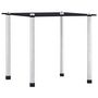 Voir la diapositive 3 : VIDAXL Tables gigognes 3 pcs Noir Verre trempe