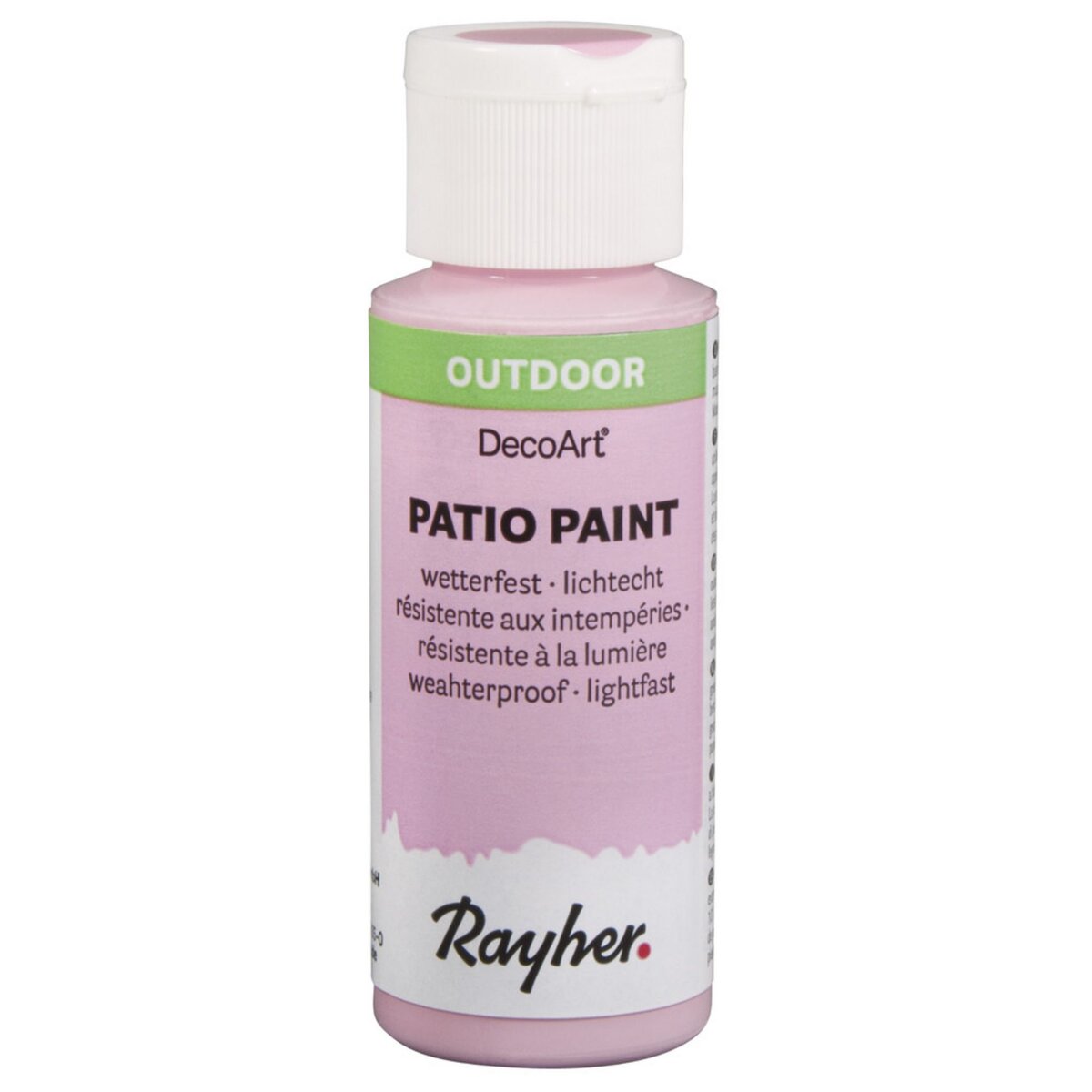 Rayher Patio Paint, rose layette, flacon 59 ml pas cher Auchan.fr