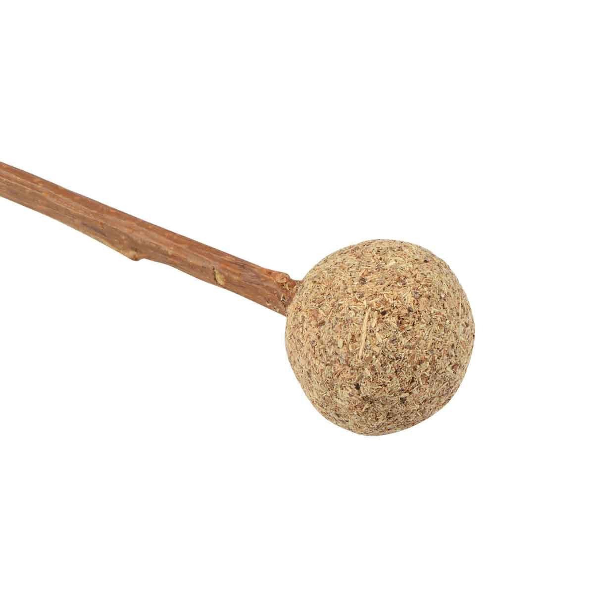 Voir la diapositive 2 : LOVE STORY Jouet Sucette pour Chat  Matatabi  14cm Naturel