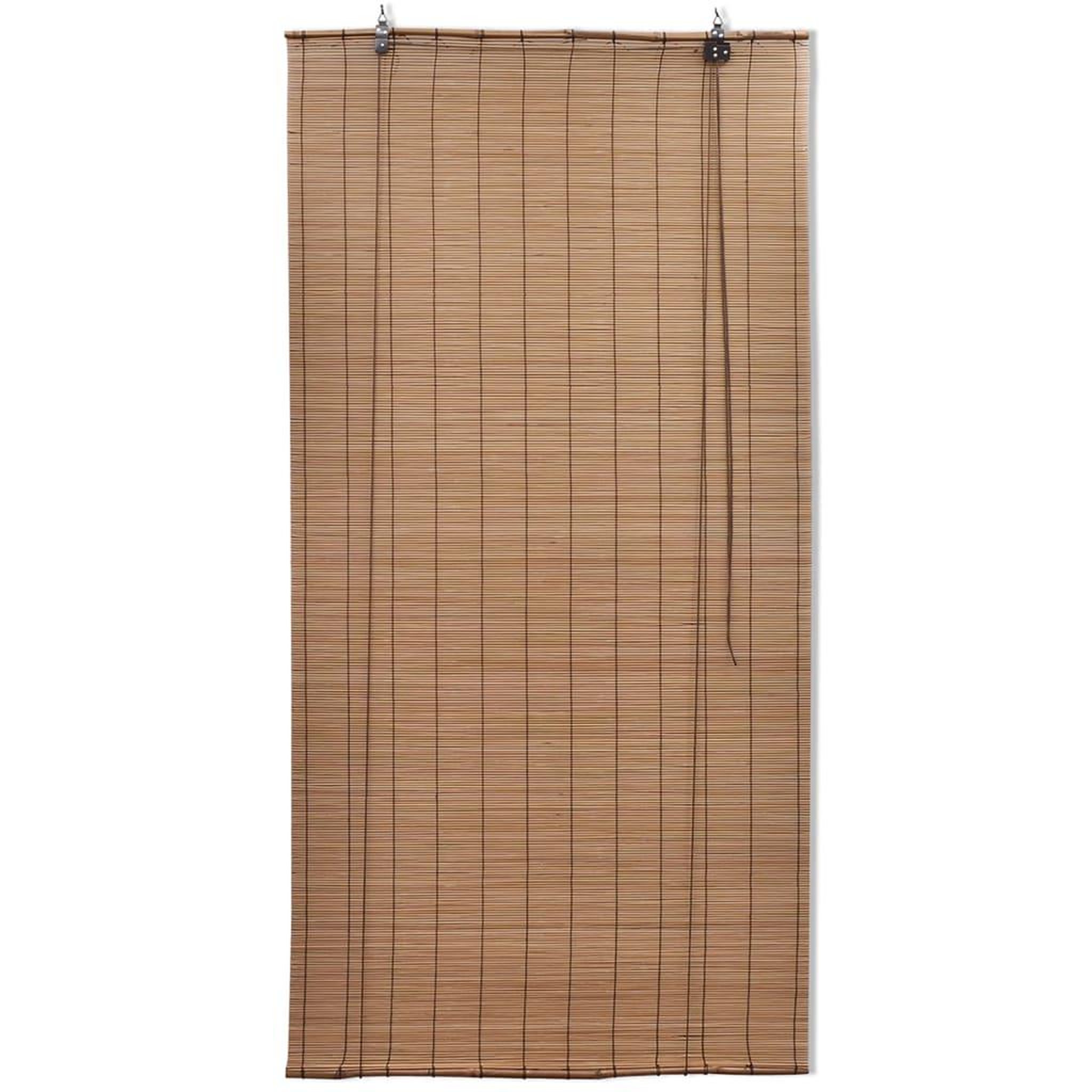 Voir la diapositive 2 : VIDAXL Stores roulants en bambou 2 pcs 150x220 cm marron