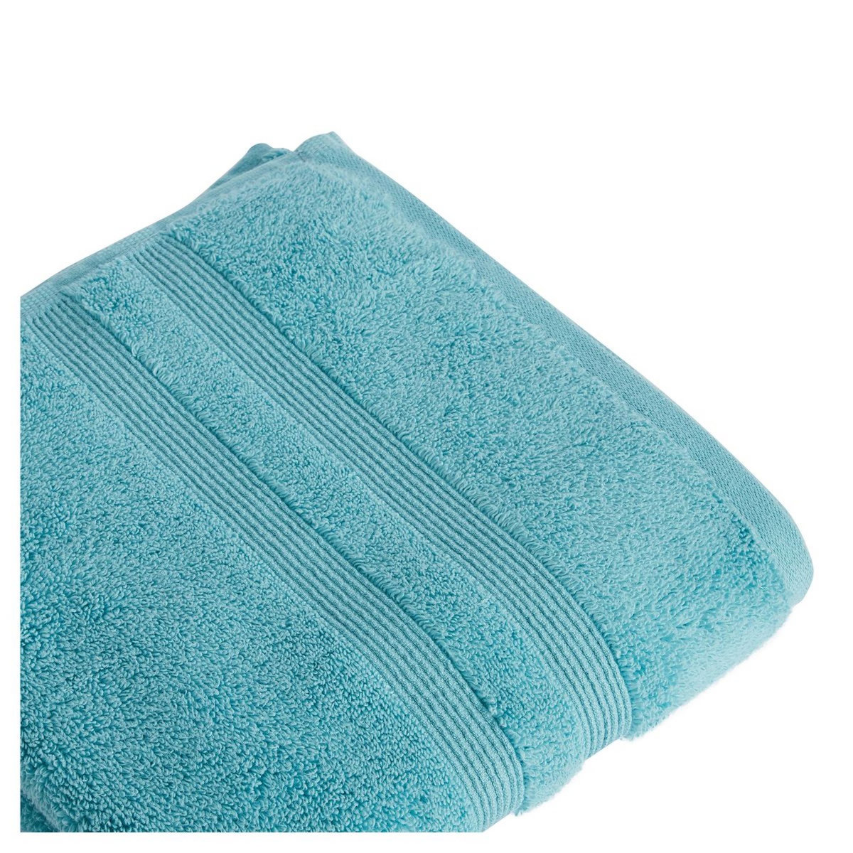 ACTUEL Serviette invité unie en coton tissé 500 g/m²