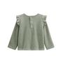 Voir la diapositive 2 : Petit Béguin Pyjama enfant 2 pièces en velours Lily