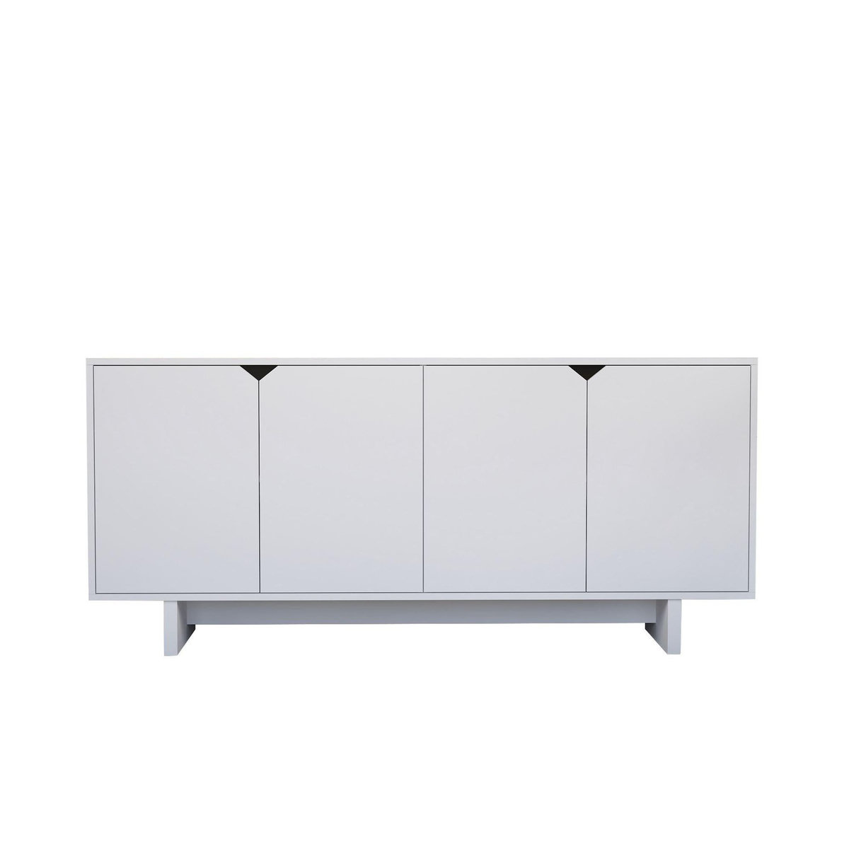 Habitat et Jardin Buffet en bois  Doruk  - 180 x 40 x 81 cm - Blanc