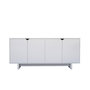 Voir la diapositive 1 : Habitat et Jardin Buffet en bois  Doruk  - 180 x 40 x 81 cm - Blanc