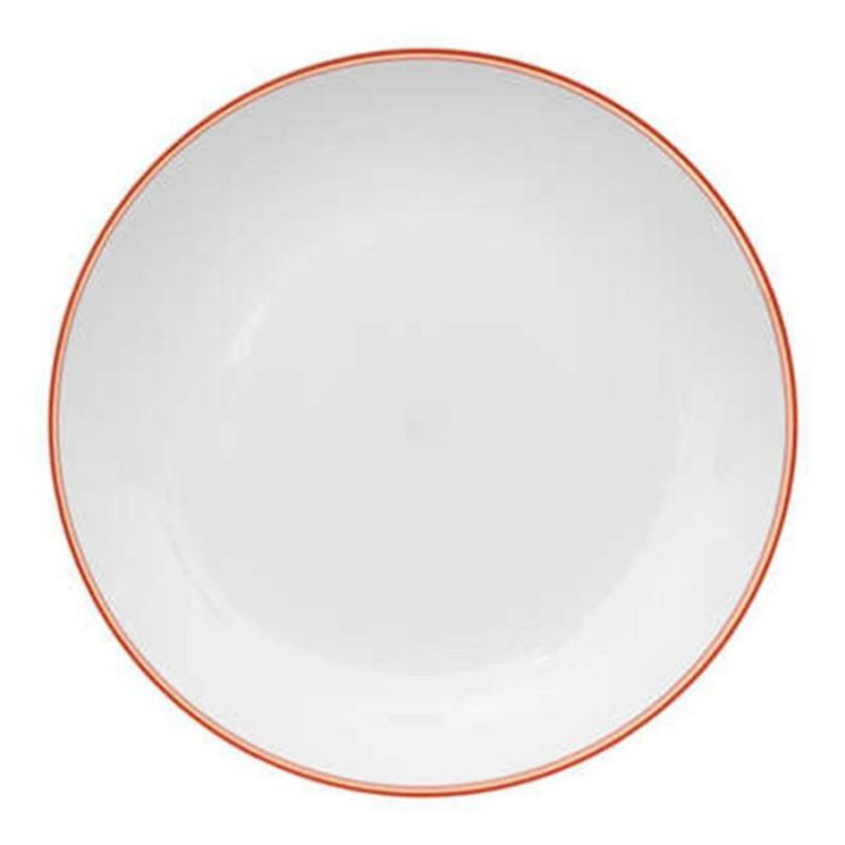 FIVE Lot de 6 Assiettes Plates Réutilisables  Square  25cm Rose