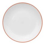 FIVE Lot de 6 Assiettes Plates Réutilisables  Square  25cm Rose