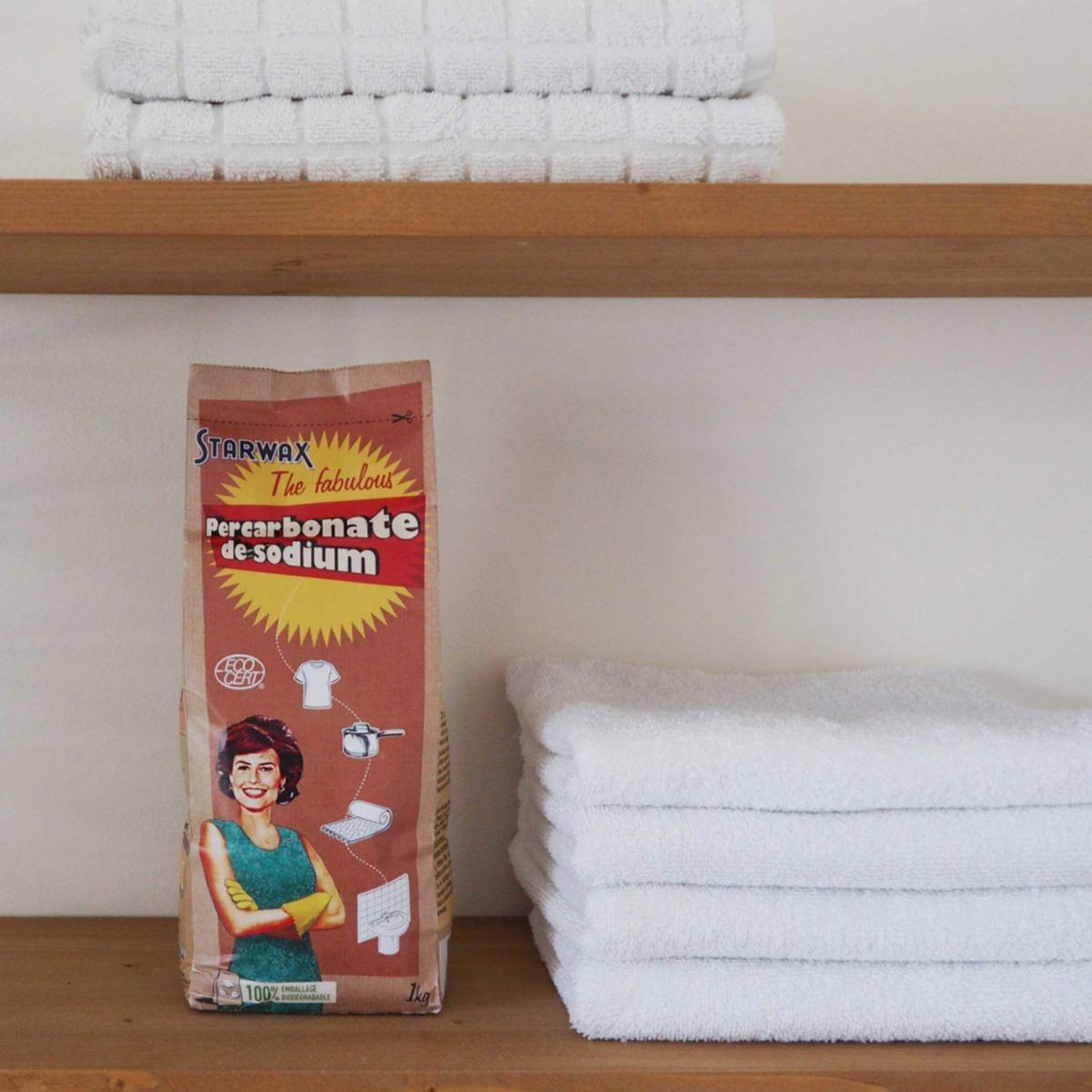 Voir la diapositive 2 : Starwax Détachant textile percarbonate de soude 1kg