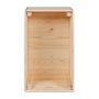 Voir la diapositive 3 : Paris Prix Cagette en Bois  Silver  51cm Naturel