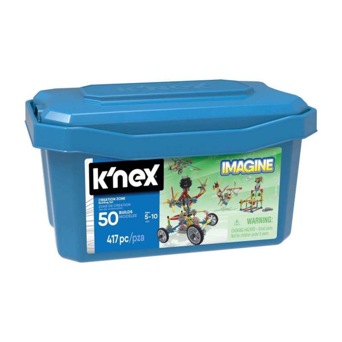 K'NEX K'Nex Building Set Creation Zone Value Box, 417 pcs. 37675