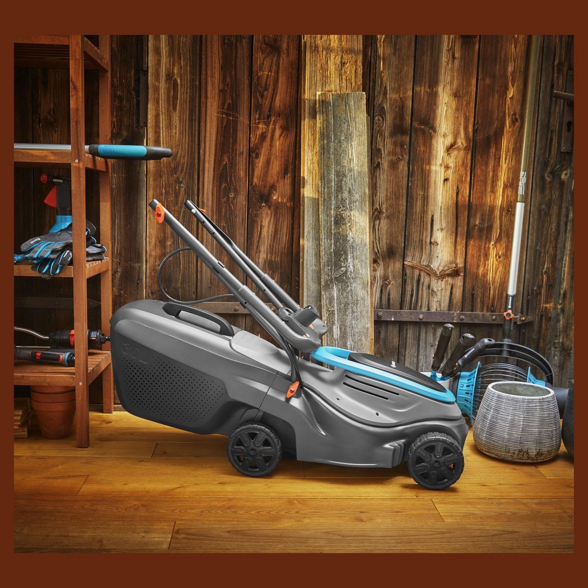 GARDENA Tondeuse électrique  - 1200W - Coupe 32cm - POWERMAX 