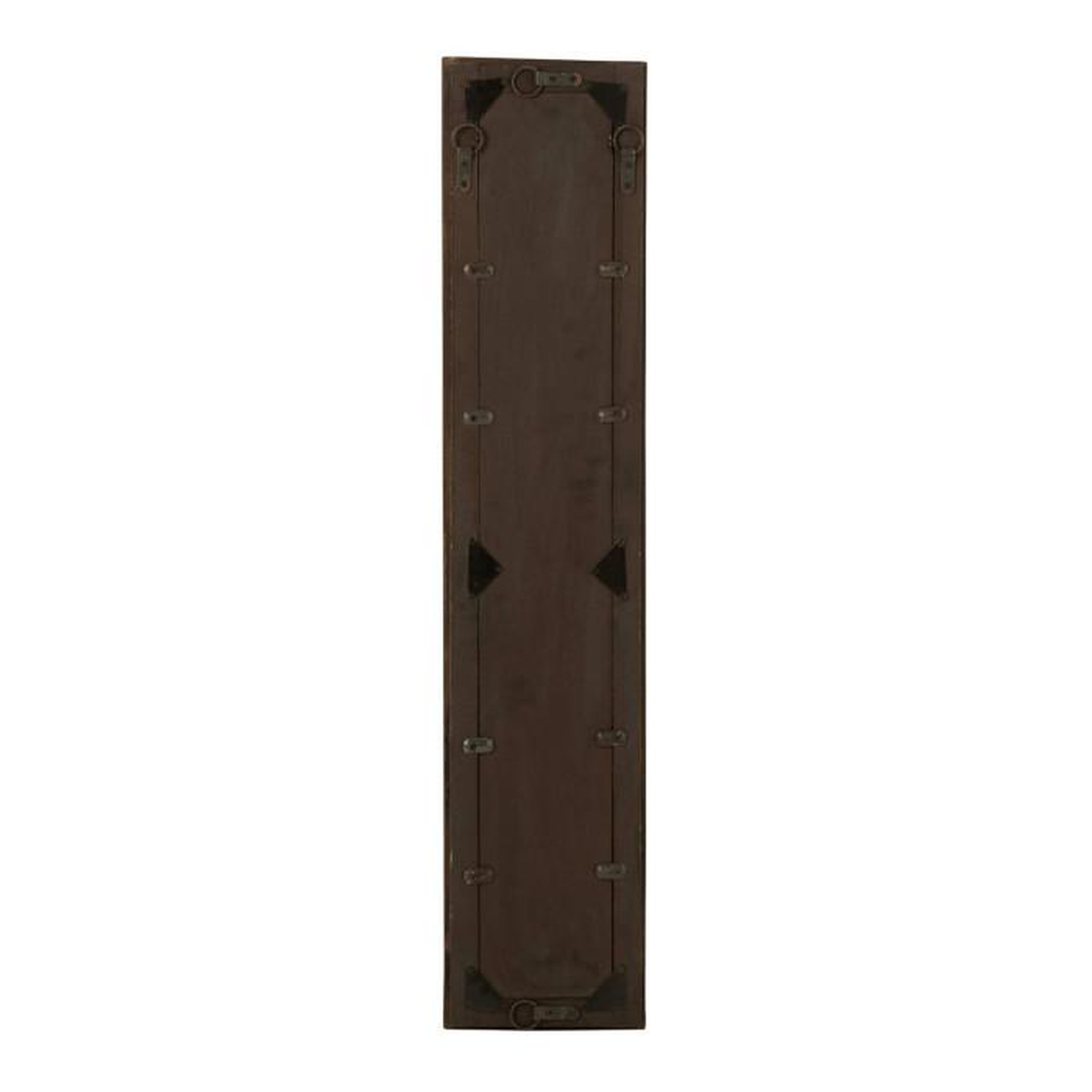 Voir la diapositive 3 : Paris Prix Miroir à Poser Déco en Bois  Slim  120cm Marron