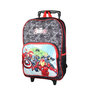 Voir la diapositive 2 : Bagtrotter BAGTROTTER Sac à dos à roulettes 41 cm Marvel Avengers Noir