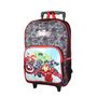 Voir la diapositive 2 : Bagtrotter BAGTROTTER Sac à dos à roulettes 41 cm Marvel Avengers Noir