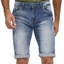 PANAME BROTHERS Short en jeans Bleu Homme Paname Brothers Bony