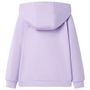 Voir la diapositive 2 : VIDAXL Sweat à capuche pour enfants lila 116