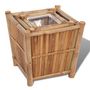 Voir la diapositive 3 : VIDAXL Lits sureleves en bambou avec doublure en nylon 3 pcs
