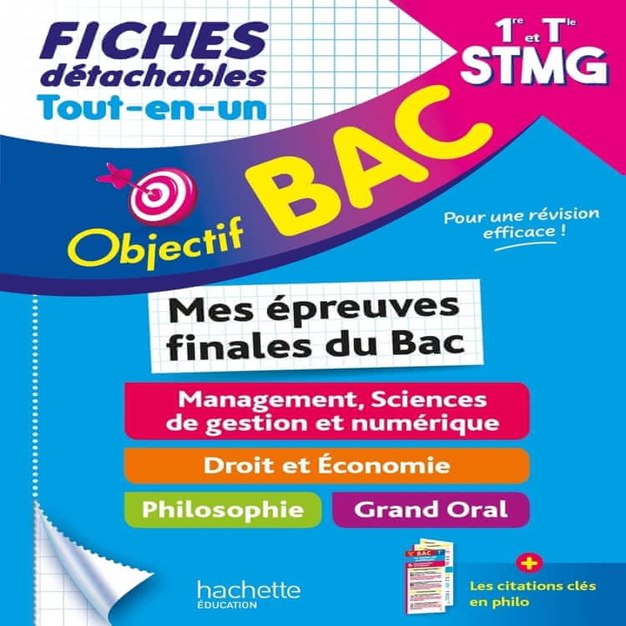 MES EPREUVES FINALES DU BAC 1RE ET TLE STMG, Bloch N.